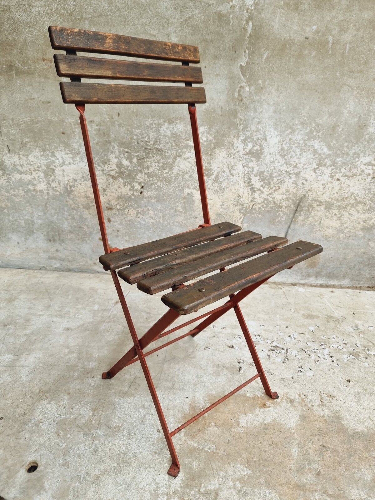 Antique bistro set folding garden set