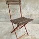 Antique bistro set folding garden set
