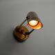 Pair of Adjustable Mid-Century Italian Brass Wall Sconces, 1970s
