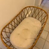 Rattan cradle