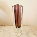 Vintage vase murano flavio poli