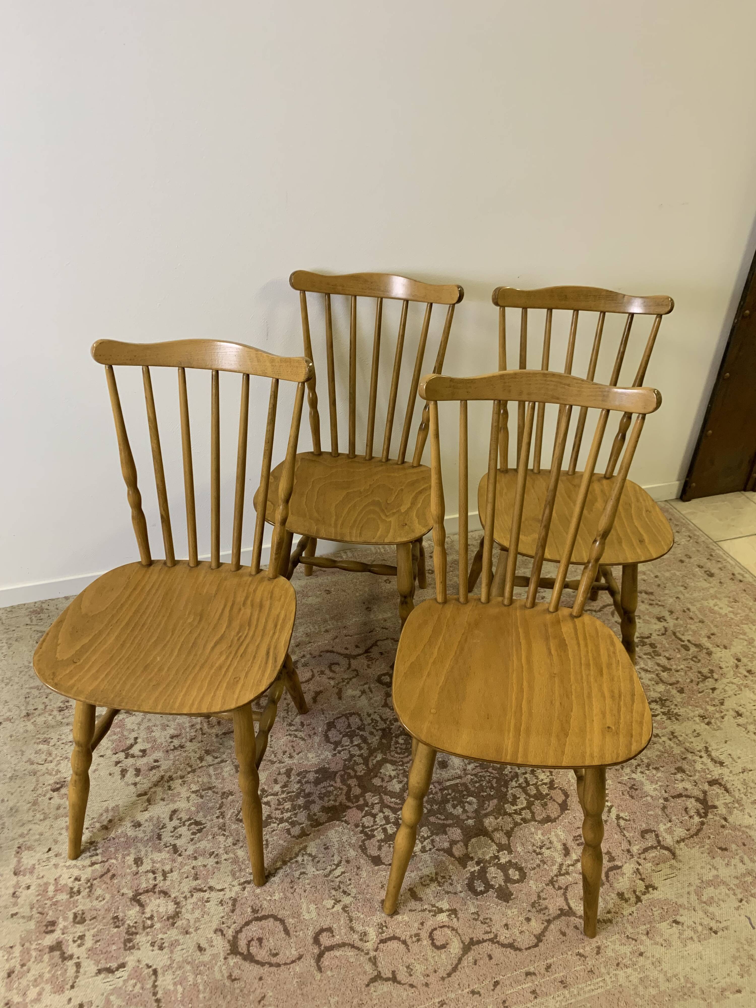 Set of 4 Baumann TACOMA model chairs