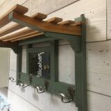 Coat rack and shelf