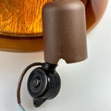 60s 70s ceiling lamp hanging lamp acrylic plastic metal space age design