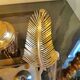 Solid brass palm tree lamp
