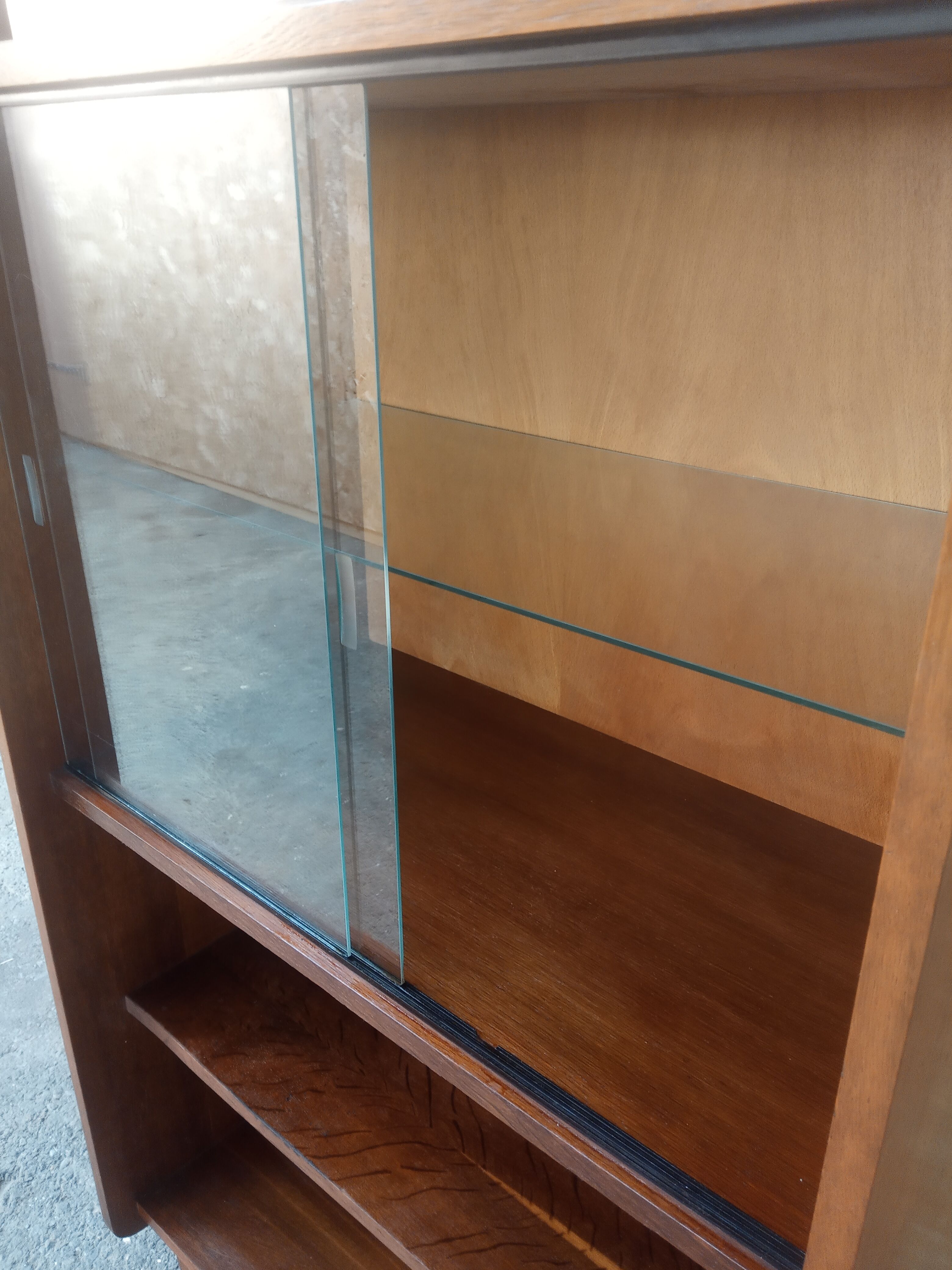 Bookcase furniture 50s