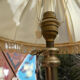 Lampadaire vintage à franges
