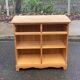 Vintage Scandinavian wooden shelf from the 1980s.