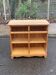 Vintage Scandinavian wooden shelf from the 1980s.