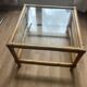 Table basse en rotin