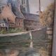 Huile sur toile, tableau Cathédrale d'Amiens