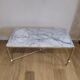 Marble coffee table