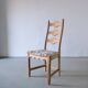 4 ladder back dining chairs by Henning Kjaernulf | Denmark | 1950s