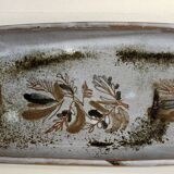 60s ceramic potter oval dish