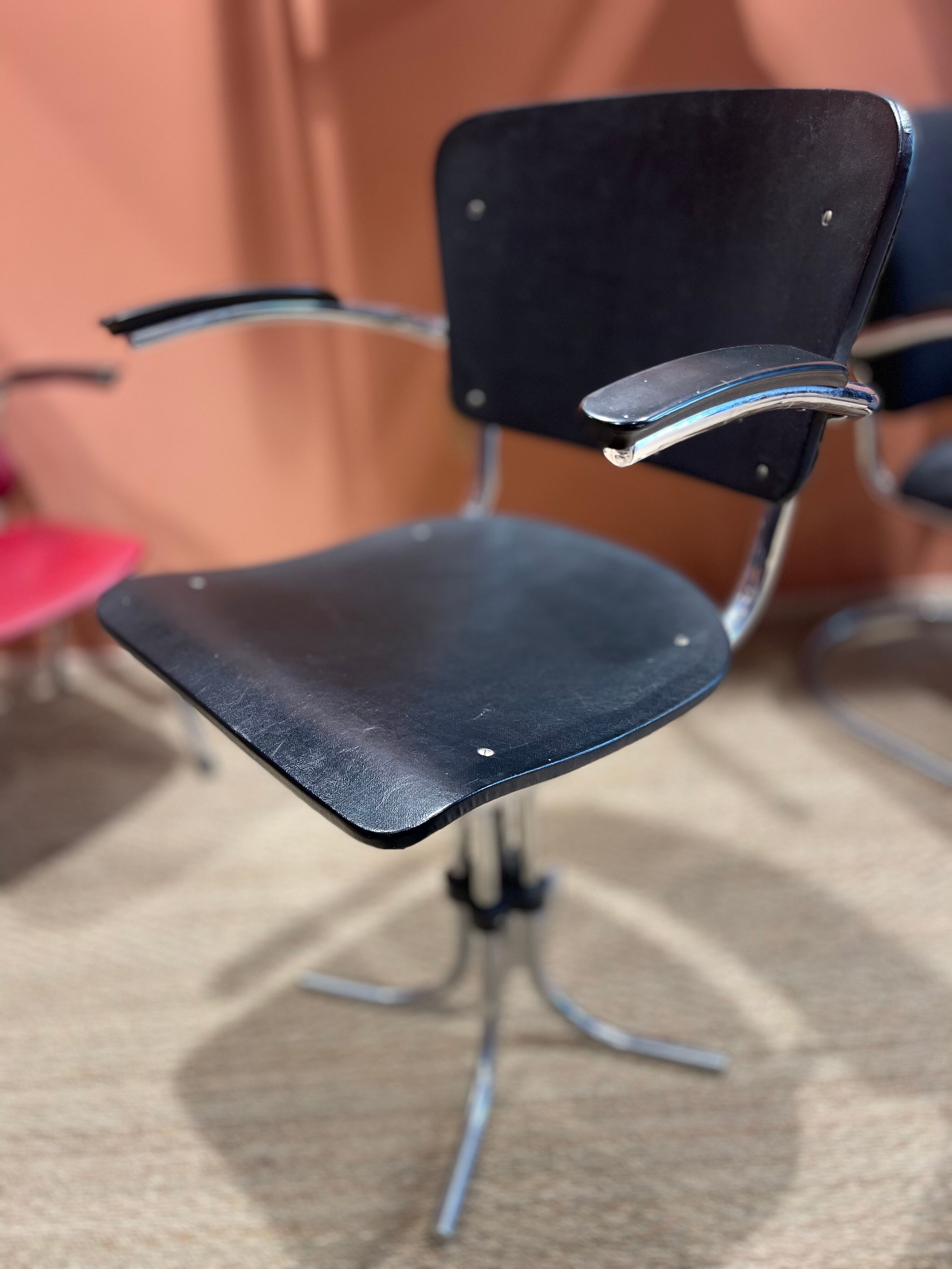 Industrial office chair Netherlands 50s