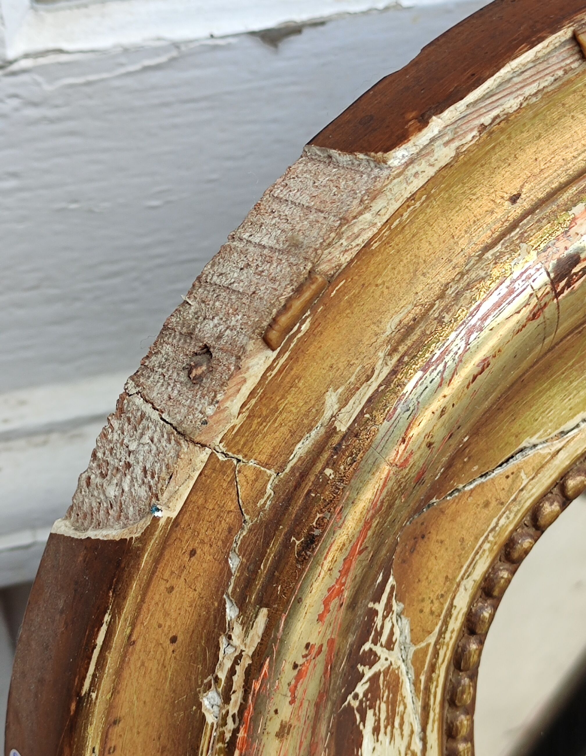 Former Louis Philippe mirror