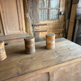 Large antique sideboard with 12 drawers