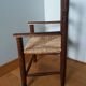 Children's straw armchair