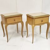 Paire de chevets 1940 vintage