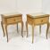 Pair of vintage 1940 bedside tables