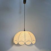 German mid-century "Cocoon" wavy chandelier by Goldkant, 1970s