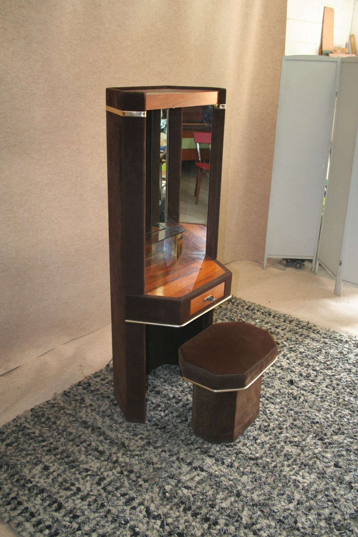 Vintage wooden dressing table