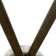 Vintage stool with hairpin legs small stool 60's
