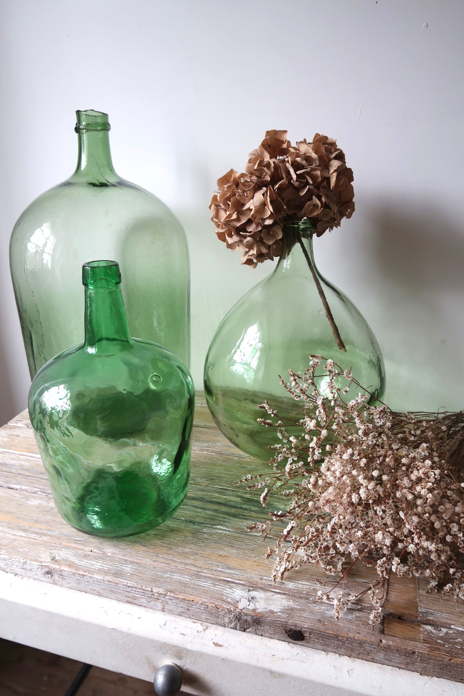 Dame-jeanne verte 20 litres