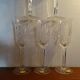 6 flutes champagne cristal de Lorraine taillé