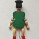 Articulated wooden puppet