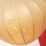 1960s scandinavian ceiling lamp in teak