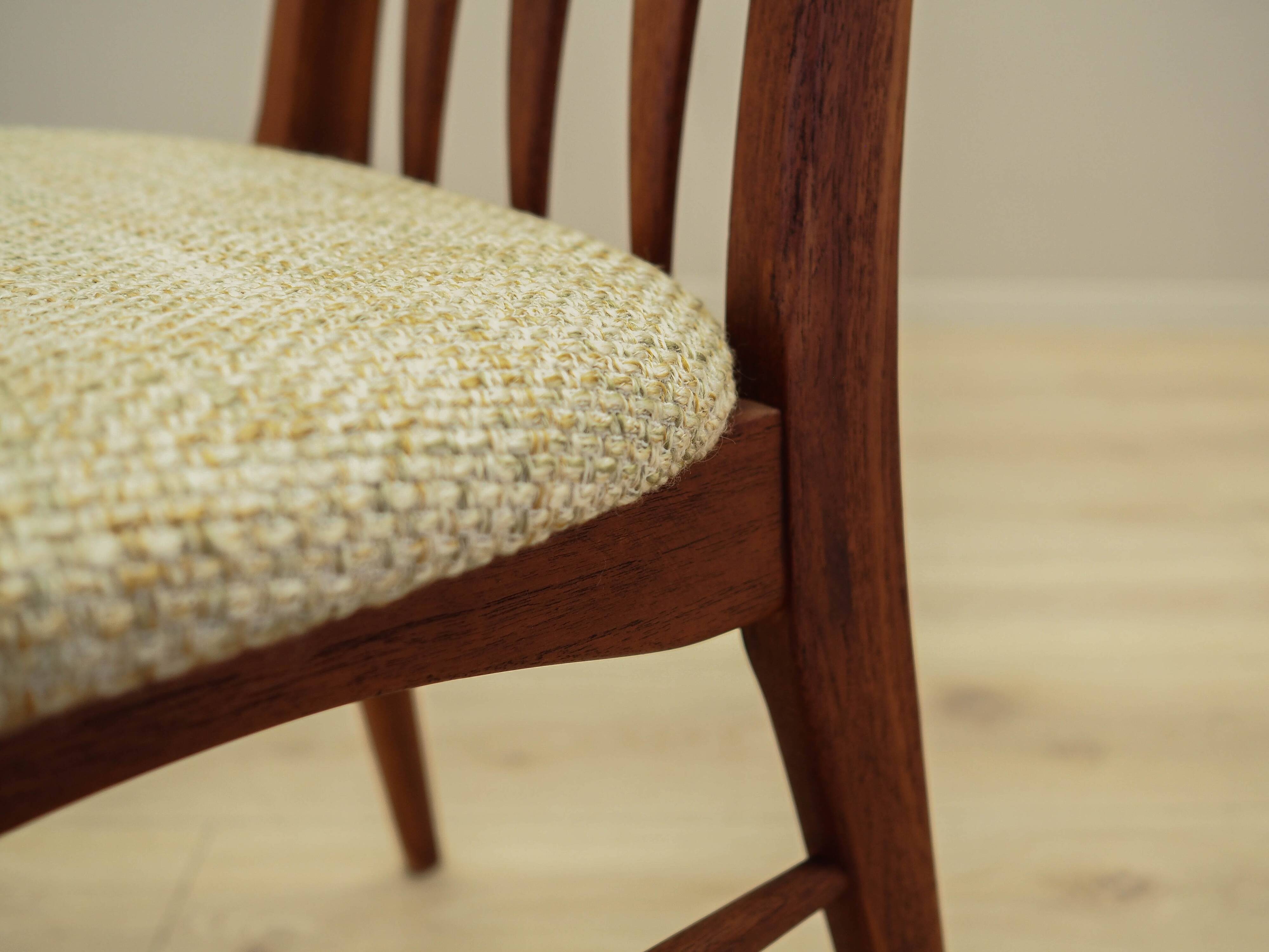 Teak chair Eva, Danish design, 1960s, designer: Niels Koefoed, manufacturer