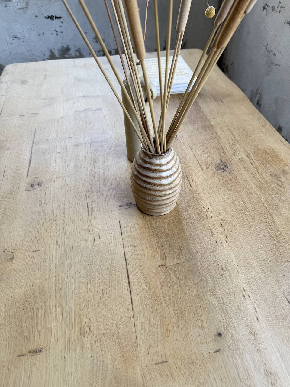 Table de ferme en chêne massif