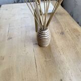 Solid oak farmhouse table 180 cm