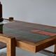 ceramic and glass coffee table