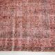 Dusty Rose Turkish Vintage Oversize Handmade Wool Carpet Rug, 198x297 Cm