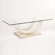Faux elephant tusk coffee table Maison Jansen for Ralph Pucci Collections Italy