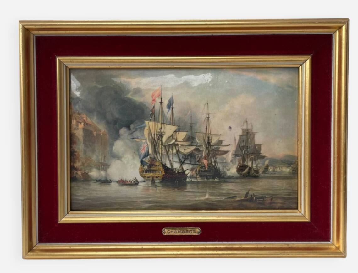 Painting Helca La Capture de Porto Bello Chambres