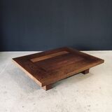 Postmodern Wengé Coffee Table, 1990s