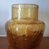 Vase en verre vintage
