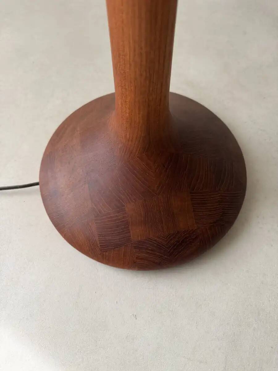 Danish teak floor lamp from the 1960s