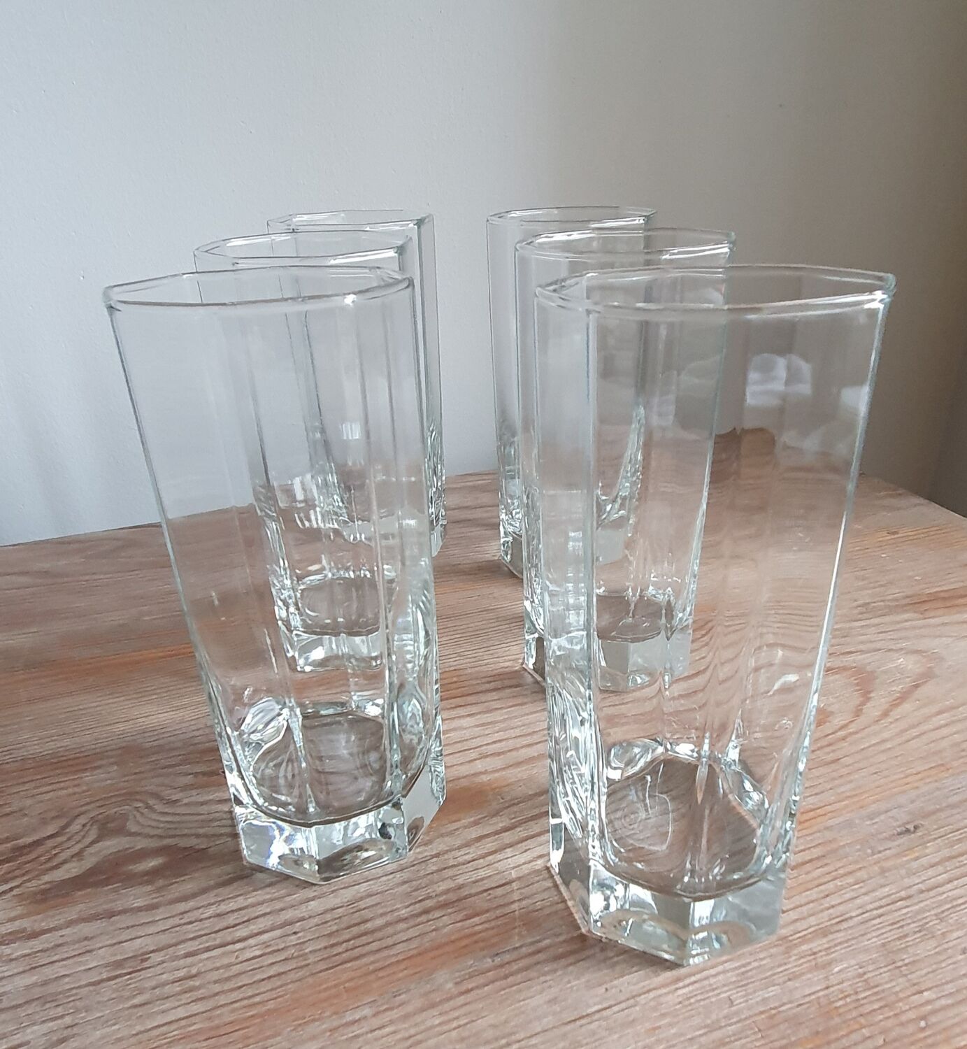 Carafe and 6 glasses Octime