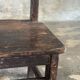 Small antique Indonesian children's chair in teak.