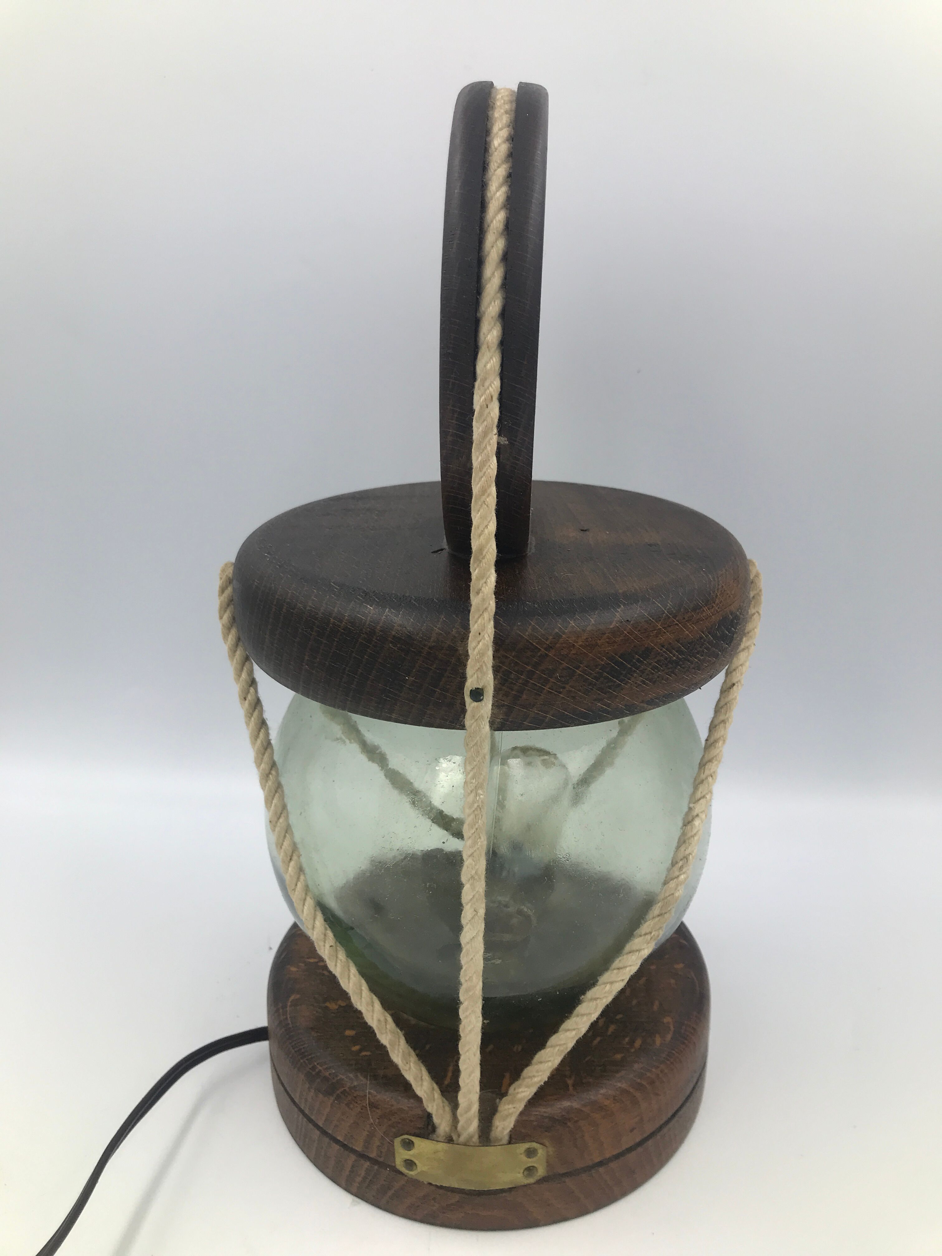 Vintage navy style lamp