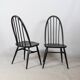 Black Quaker Chair by L. Ercolani for Ercol