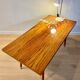 Table basse bois vernis