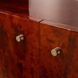 Parchment bookcase by Aldo Tura for Tura Milano 1960