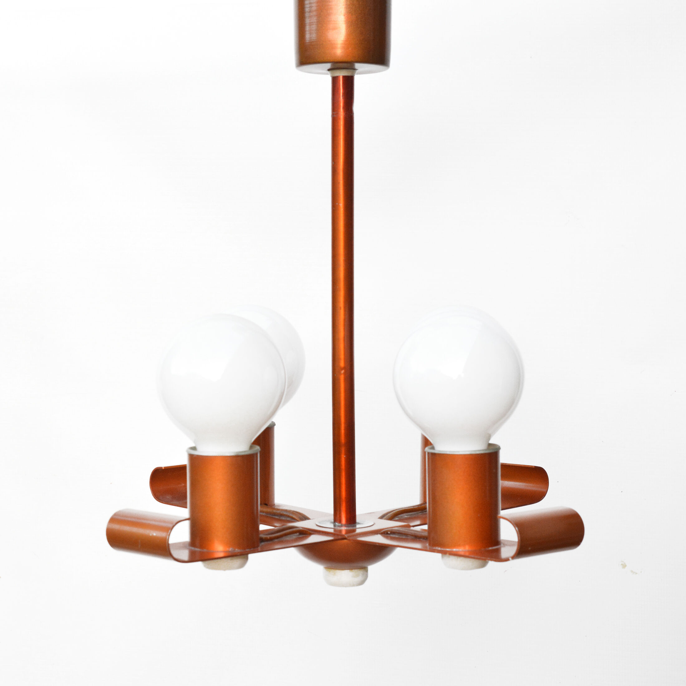 Chandelier type Z-1005/4, Elektrotechniczna Spółdzielnia Inwalidów Rencista, Poland, 1970s