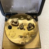 Solo 4 Jewels Black Travel Alarm Clock