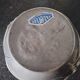 Art Deco pewter vase. Signed F. Cortesi